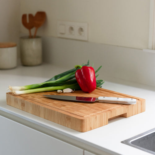 Salt & Pepper - Snijplank 42x31xH4cm bamboe Slice