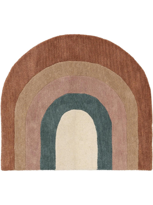 benuta kindervloerkleed Rainbow - veelkleurig - 105x120 cm
