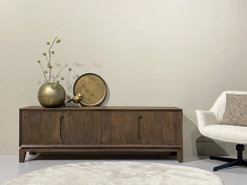 Livingfurn tv-meubel Cortez - 170x55x40 cm - mangohout