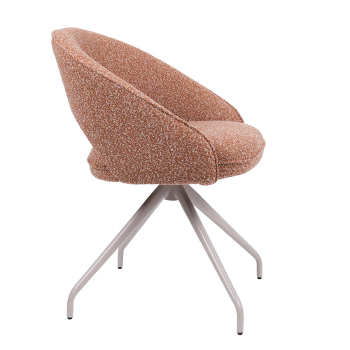 HelloChair eetkamerstoel HC07 Dinny - spinpoot beige - cloud terra - vtwonen shop