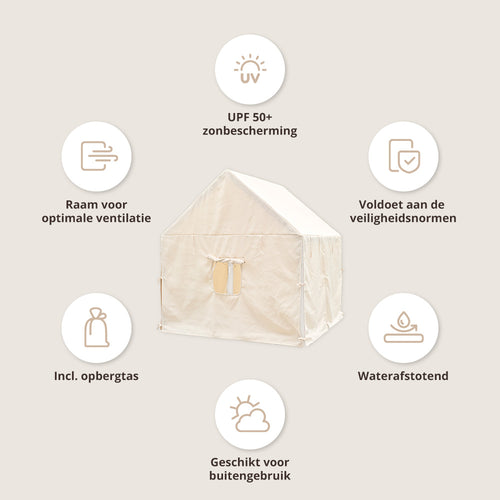 Petite Amélie Canvas tent voor speelhuisje PROVENCE