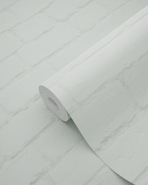 ESTAhome behang bakstenen mintgroen - 53 cm x 10.05 m - 139193