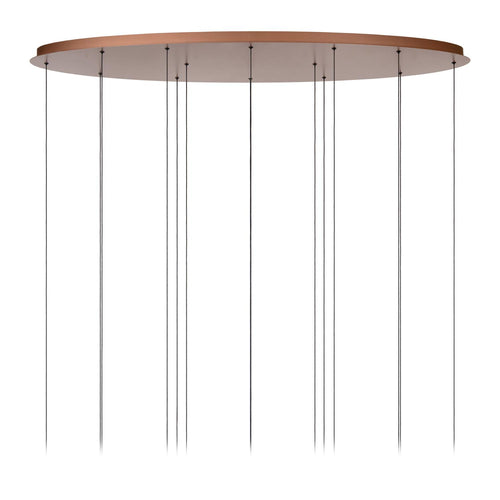 Lucide hanglamp JASMINE - Geïntegreerde LED - Koper