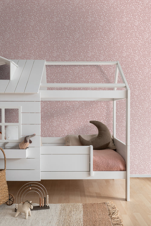 ESTAhome behang bloemetjes roze - 53 cm x 10.05 m - 139884 - vtwonen shop