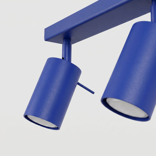Sollux Lighting Plafondlamp RING 2 ultramarijn - 30x6x16cm