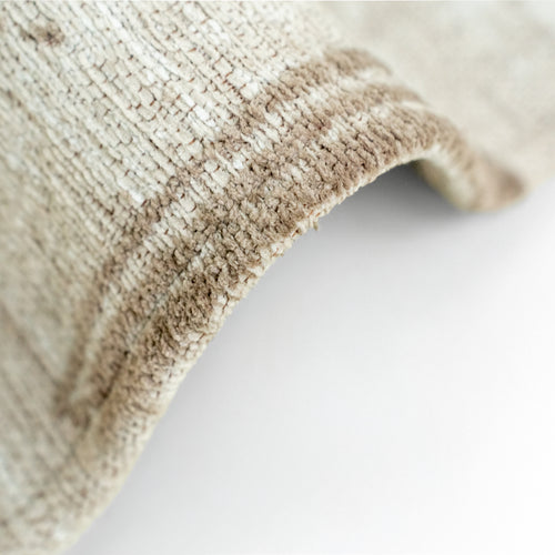 Ecorugs vloerkleed Dune - wit - 140x140cm