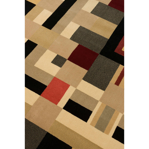 Bold Monkey Urban Maze Vloerkleed 160 x 160 cm - Meerkleurig - vtwonen shop