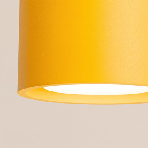 Sollux Lighting Plafondlamp MODO 1 geel Gx53 - 10x10x6cm