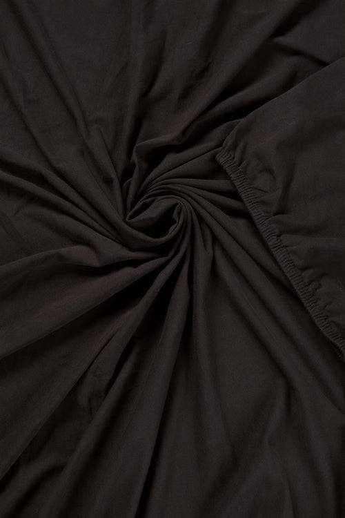 Beddinghouse - Jersey - Hoeslaken - 90x220 cm - Zwart