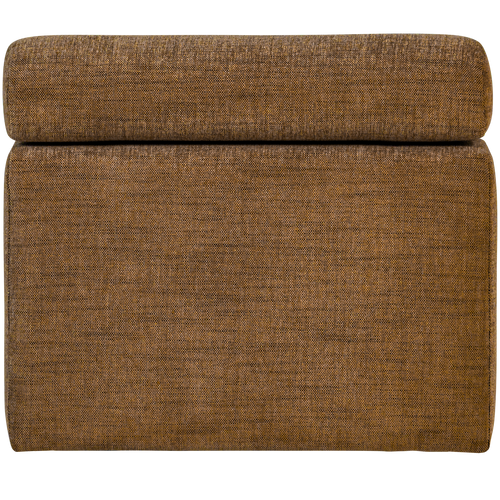 WOOOD 1-zits element bank Novi - Polyester - Karamel Bruin Melange - 86x82x113