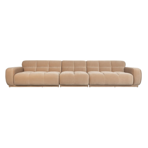 Zuiver Hazel 6-Sitzer Sofa Beige