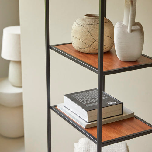 Tikamoon Kolomkast van massief acacia en metaal - Naturel - vtwonen shop