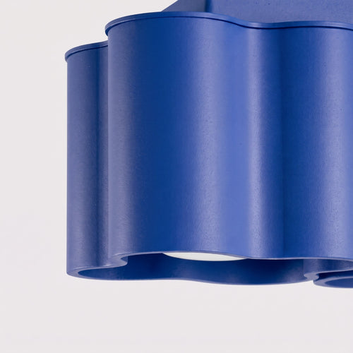 Sollux Lighting Plafondlamp OVIO 2 ultramarijn GU10 - 24,5x12x12cm