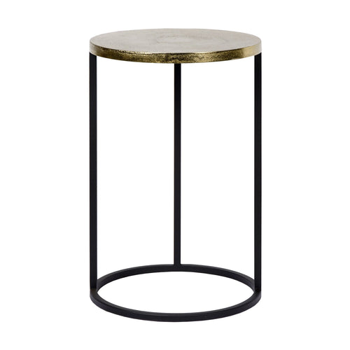 Atmooz bijzettafel Fitz - antiek messing - Ø 35 x H 55 cm