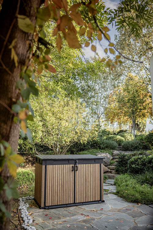 Keter Venetian Opbergkast 2020L - 190x109x132,5 cm - Bruin - vtwonen shop