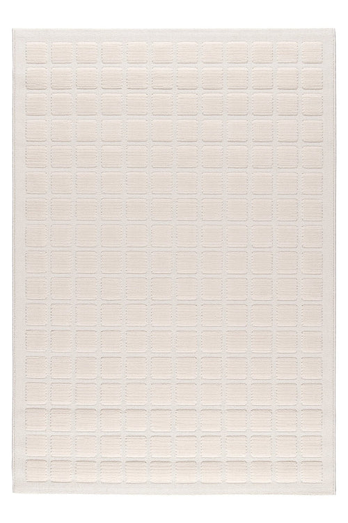 AFK Living vloerkleed Facet - reliëfeffect - beige - 200 x 290 cm