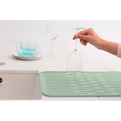 Brabantia SinkSide Silicone afdruipmat - Jade Green