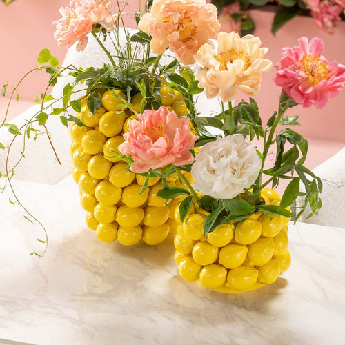 Kare Design Vaas citroenen geel 40cm - vtwonen shop