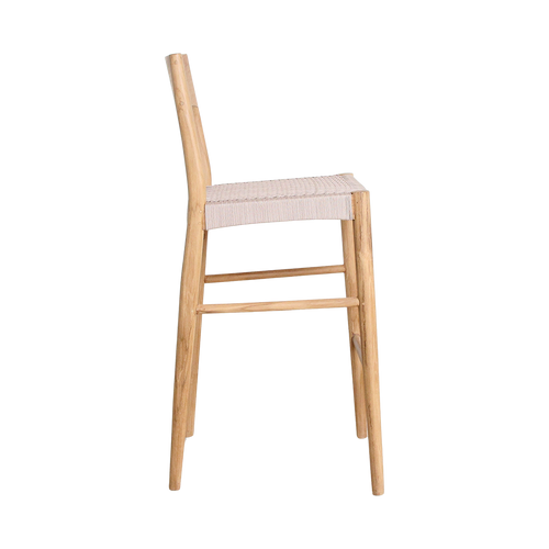 Freya teakhouten barstoel - Tuinstoel