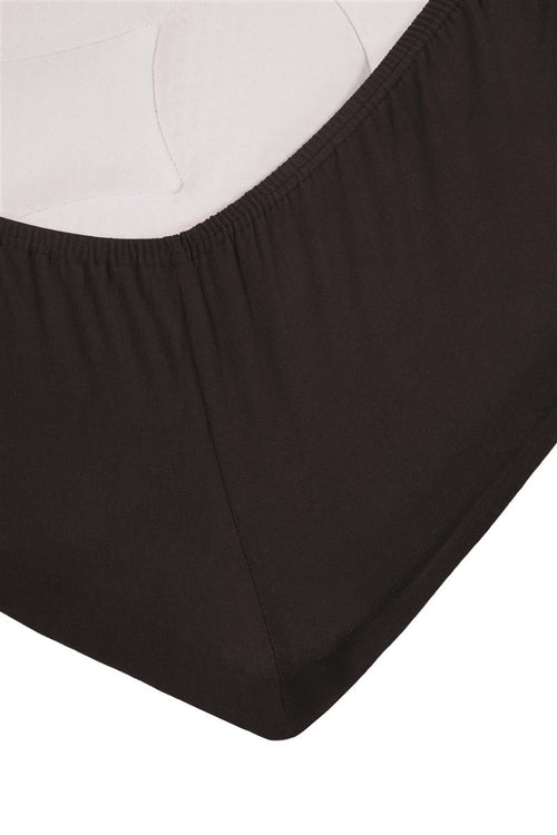 Beddinghouse topper hoeslaken BH Jersey Stretch TD - 140x200/220 cm - zwart - vtwonen shop