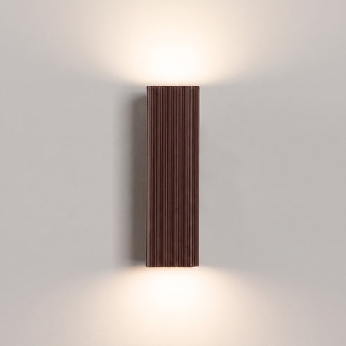 Sollux Lighting Wandlamp RAYO 20 bruin - 6x8x20cm