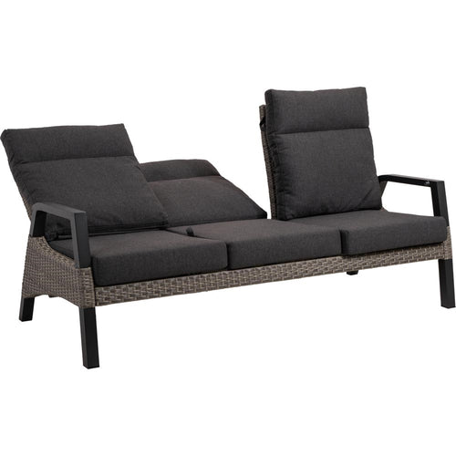 Lesli Living loveseat Treviso - grijs - 194x83x94cm