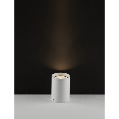 Merano Davie Opbouw Downlight Wit Aluminium Glas LED 9W 579Lm 3000K IP54