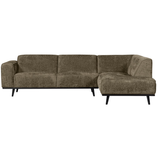 WOOOD hoekbank rechts Statement - Polyester - Bonsai - 77x274x210