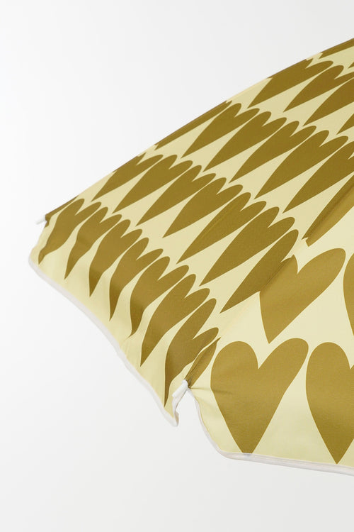 Mica Decorations Heart Strandparasol - H180 x Ø160 cm - Bruin - vtwonen shop