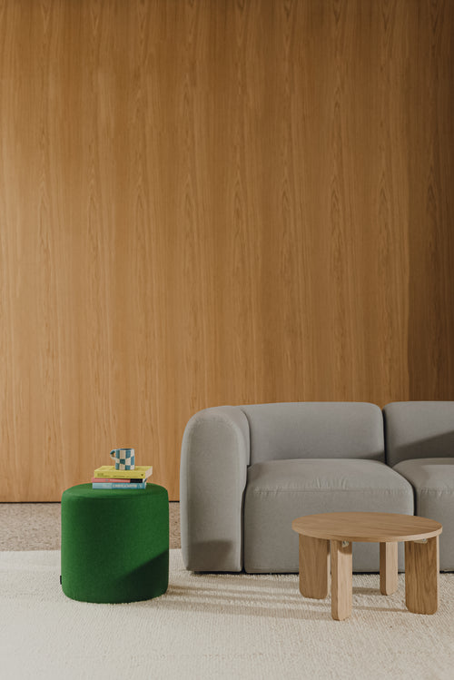 noo.ma FOLK Poef - Moss Green - vtwonen shop