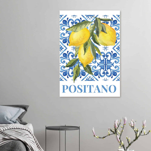 Artfulprints  Fruits - Lemon tree in Positano   poster A4 21x29.7 cm - vtwonen shop