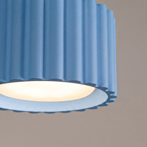 Sollux Lighting Plafondlamp AURA 1 azuur Gx53 - 10x10x6cm