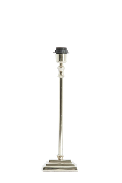 Light & Living lampvoet  - zilver - 12x7.5x38 cm