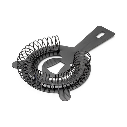 Leopold Vienna - Cocktail set Boston RVS zwart (cocktail shaker, pipet, strainer) cadeau giftset