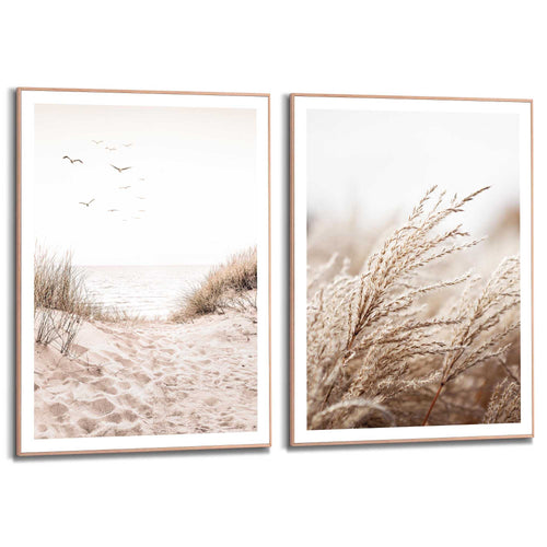 Reinders schilderijen set Strand - 70x50cm