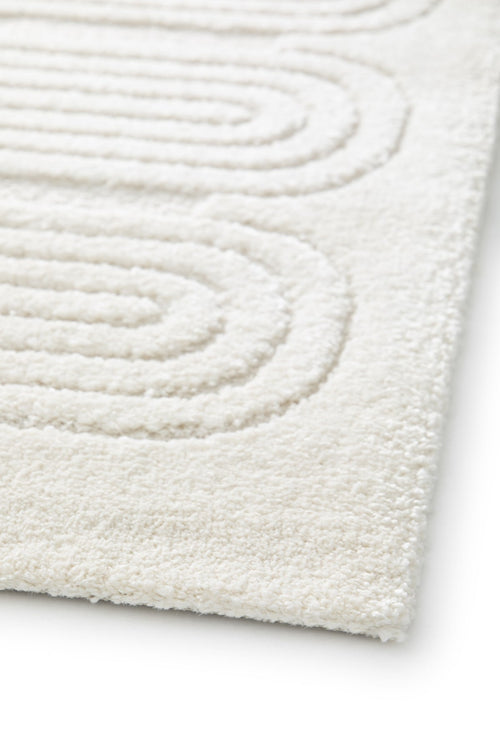 AFK Living vloerkleed Sinea - reliëfeffect - beige - 200 x 290 cm - vtwonen shop