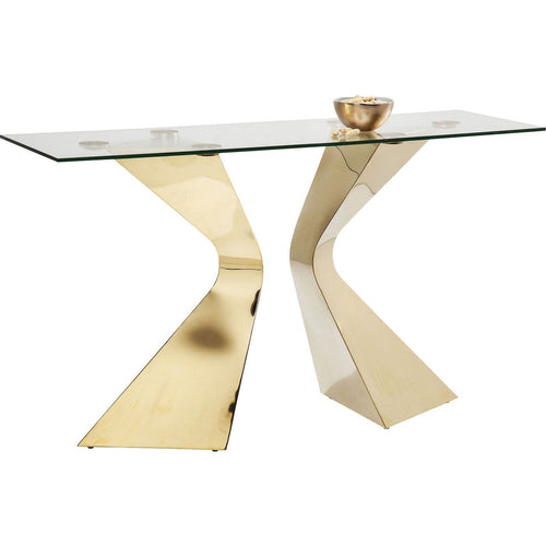 Kare Design Console Gloria 140x45cm goud - vtwonen shop