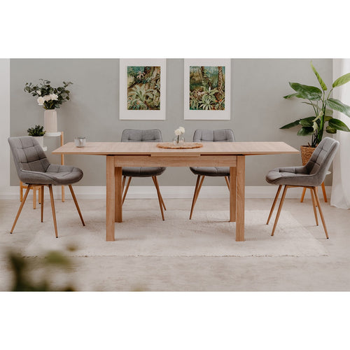 Calicosy - Uitschuifbare eettafel LONGFORD - 80x120x76 cm