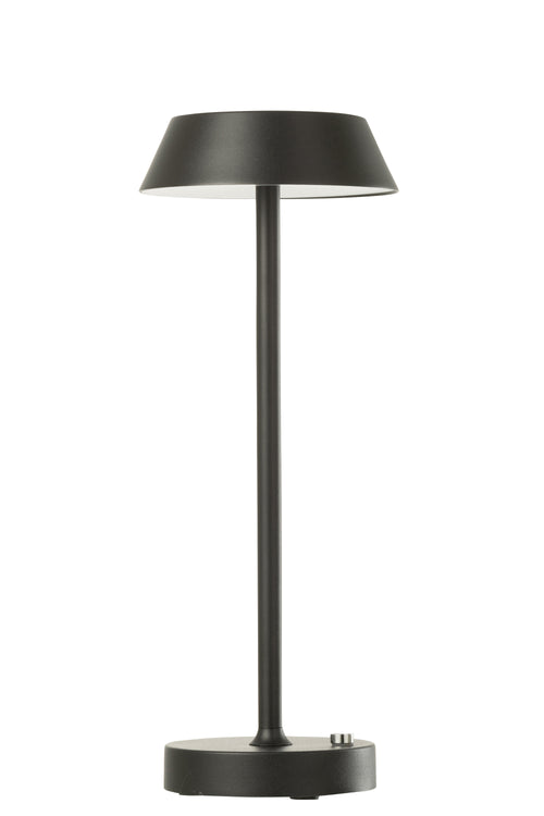 J-Line tafellamp Noé - metaal - zwart