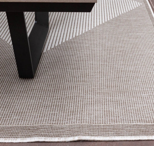 Buitenkleed Kite - Naturel/Wit - dubbelzijdig - EVA Interior - 200 x 290 cm - vtwonen shop