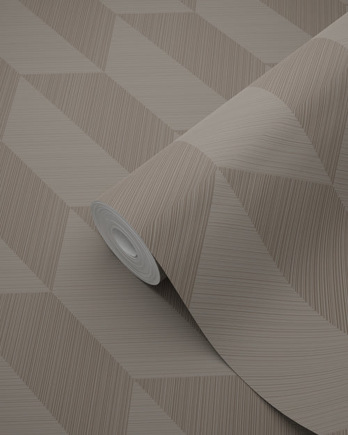 Origin Wallcoverings behang 3D-motief taupe - 50 x 900 cm - 348039 - vtwonen shop