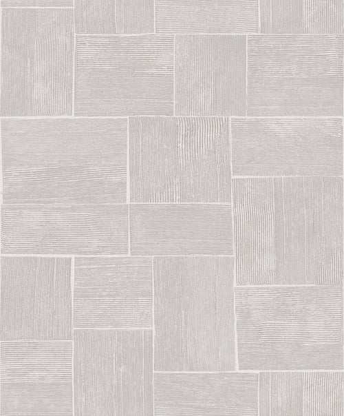 Masureel behang met structuur grijs - 53 cm x 10.05 m - 630819 - vtwonen shop