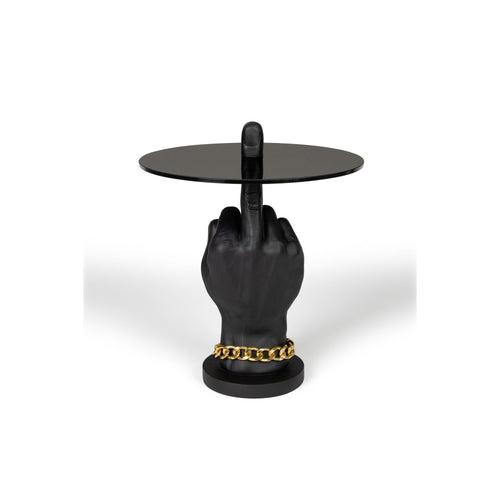 Bold Monkey Fother Mucker Bijzettafel Zwart