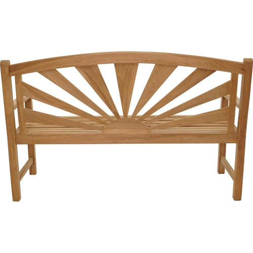 Lesli Living loveseat Sunburst - zwart - 156x64x96cm