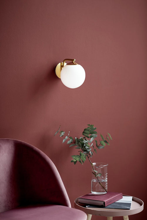 Nordlux Grant Wandlamp - E14 - Messing