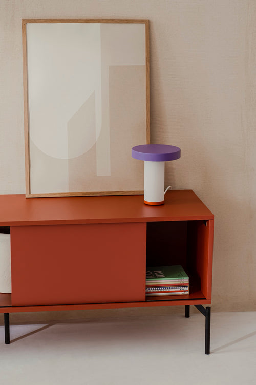 noo.ma MET TV-standaard - Terracotta Blush