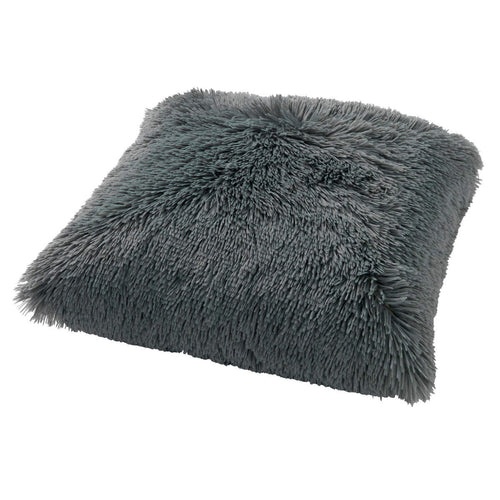FLUFFY - Kussenhoes 45x45 cm - superzacht - effen kleur - Jadeite - lichtgroen