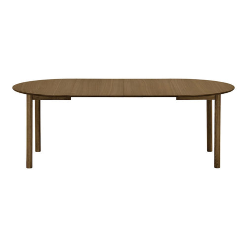 Artichok Loet uitschuifbare houten eettafel gerookt eiken - 120 - 220 x 75 cm