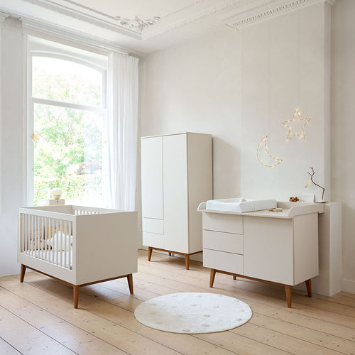 Petite Amélie Commode AMANDE - Spaanplaat - mushroom