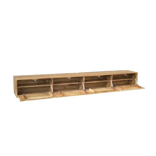 Starfurn Tv-meubel Vision - Naturel Hout - 240x30x35cm